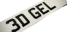 Load image into Gallery viewer, 3D Gel Number Plates Road Legal