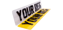Load image into Gallery viewer, 4D Acrylic Number Plates Road Legal