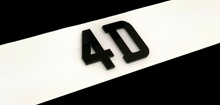 Load image into Gallery viewer, 4D Acrylic Number Plates Road Legal