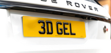 Load image into Gallery viewer, 3D Gel Number Plates Road Legal
