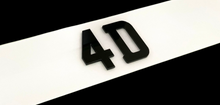 Load image into Gallery viewer, 4D Acrylic Number Plates Road Legal
